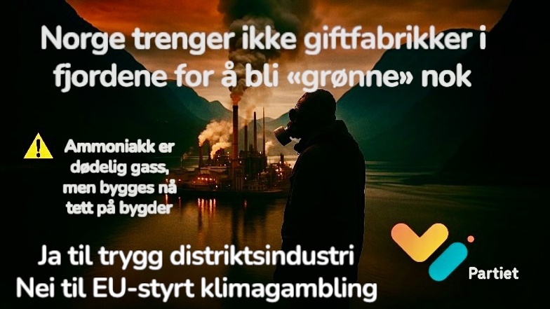 Norge trenger ikke giftfabrikker i fjordene for å bli “grønne nok” 