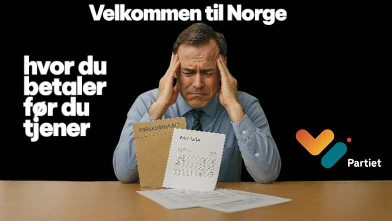 Staten sender regninga før du har startet 